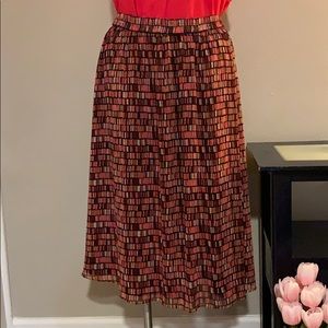 Sejour Nordstrom multicolored maxi skirt NWOT